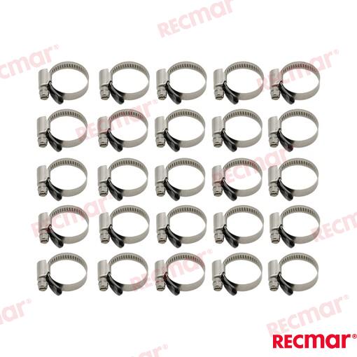 Hose Clamp AISI316 20-32 W5 (25 pcs)