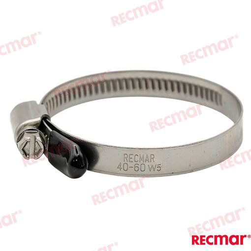 Hose Clamp AISI316 40-60 W5 (25 pcs)