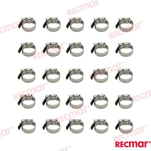 Hose Clamp AISI316 20-32 W5 (25 pcs)