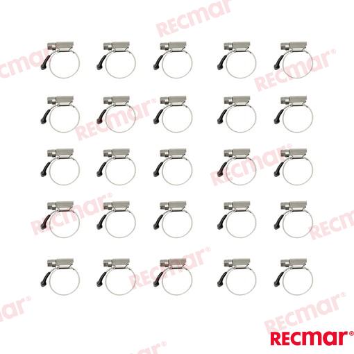 Hose Clamp AISI316 20-32 W5 (25 pcs)
