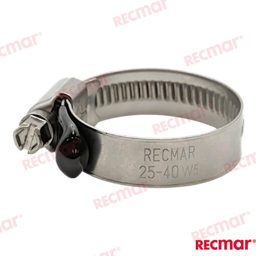 Hose Clamp AISI316 25-40 W5 (25 pcs)