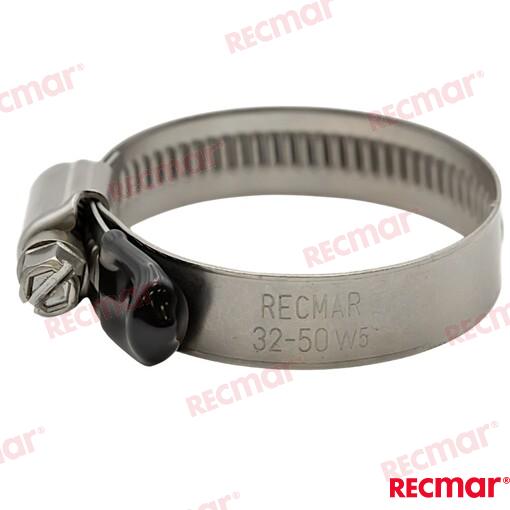 Hose Clamp AISI316 32-50 W5 (25 pcs)