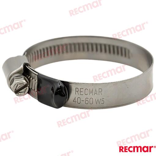 Hose Clamp AISI316 40-60 W5 (25 pcs)