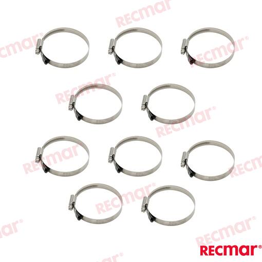 Hose Clamp AISI316 70-90 W5 (10 pcs)