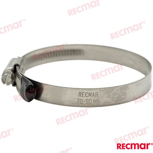 Hose Clamp AISI316 70-90 W5 (10 pcs)