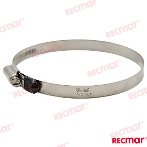 Hose Clamp AISI316 100-120 W5 (10 pcs)