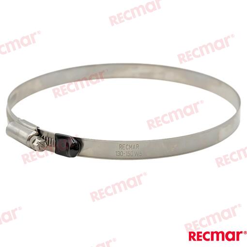 Hose Clamp AISI316 130-150 W5 (5 pcs)