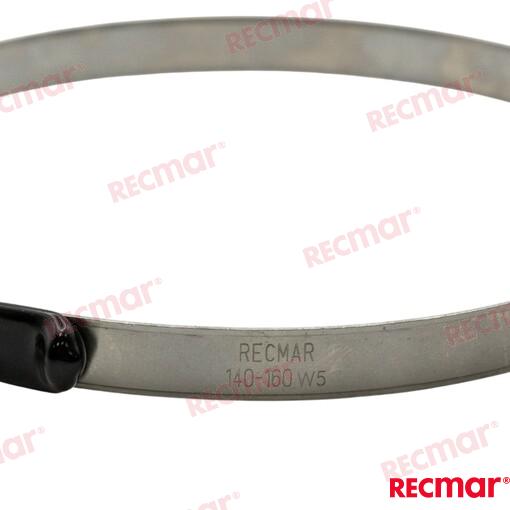 Hose Clamp AISI316 140-160 W5 (5 pcs)