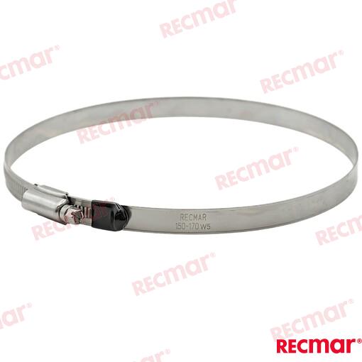 Hose Clamp AISI316 150-170 W5 (5 pcs)