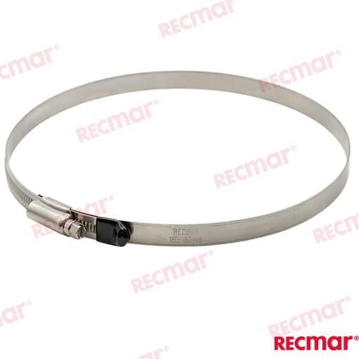 Hose Clamp AISI316 160-180 W5 (5 pcs)