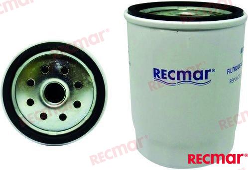 Oil filter OEM: Mercruiser: 16595Q, 16595T, 35-16595Q, 35-16595Q12, 35-16595T1, 35-52731, 35-881126K01, 35-8M0154761; Crusader: 201104