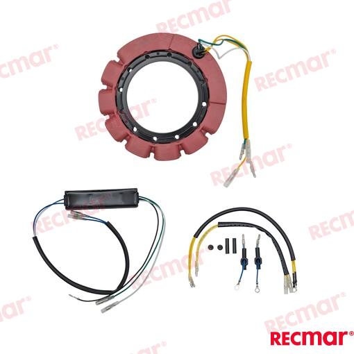 16 Amp Red Stator Kit 4 Cyl
