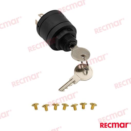 Ignition starter switch 7T 4POS