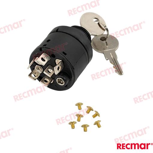 Ignition starter switch 7T 4POS