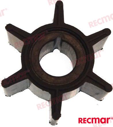 Water Pump Rotor for OEM: Mercruiser: 16154, 161543, 47-161543, 47-8M0204676, 8M0204676; Tohatsu: 369-65021-1