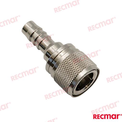 Hose Connector-Engine End 5/16" for Suzuki