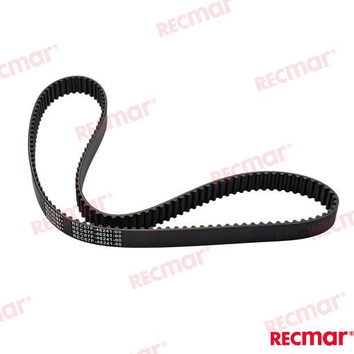 Engine timing belt OEM: Mercruiser: 57-804145, 804145; Yamaha: 67F-46241-00, 67F4624100, 67F462410000