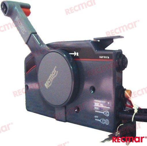 Remote control box for Yamaha engines type 703 10 pin OEM: Parsun: PAF115-09000803, PAF40-09001300, PAT85-09000801W; Yamaha: 703-48205-10
