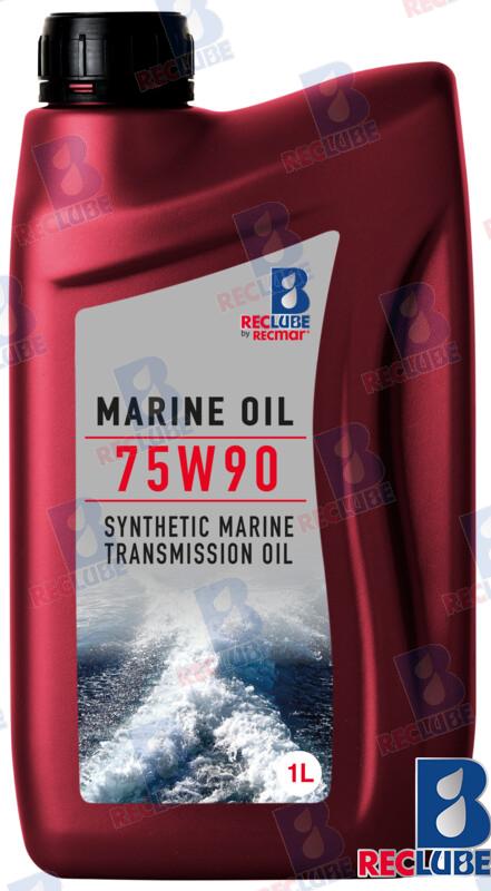 Gear oil API-GL5 75W90 synthetic 1L for Volvo Penta AQ, DP, IPS OEM: Volvo: 1141572, 1141634, 22479650, 24809436, 3809443