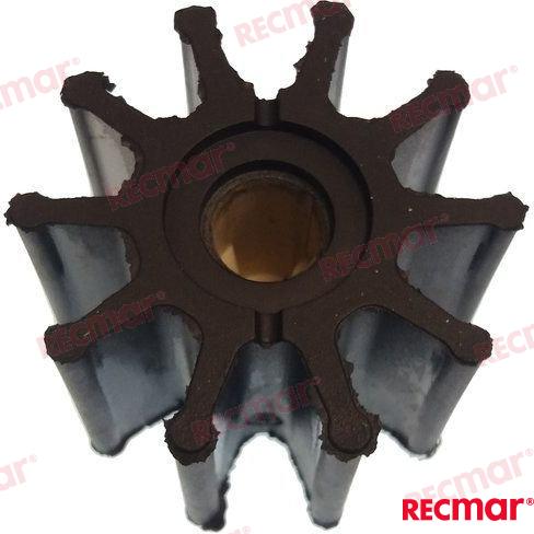 Крыльчатка водяного насоса для OEM: Mercruiser: 802412, 879141; OMC: 0777128, 777128