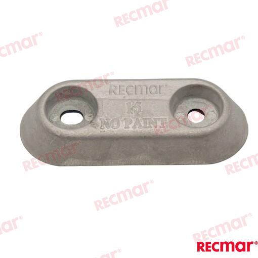Vetus Anode Plate 148x58mm Aluminium