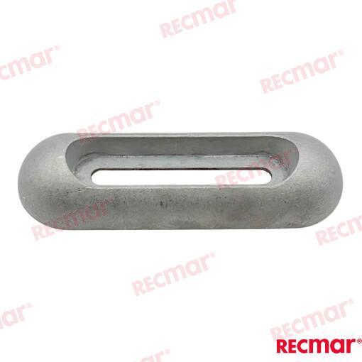 Anode 200x65x32mm 1.3kg Aluminium for Fairline