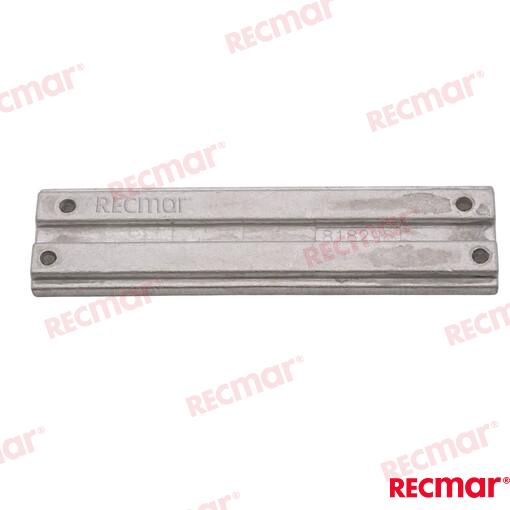 Алюминиевый анод OEM: Mercruiser: 43396A1, 43396A2, 69-70-199, 818298, 8182981, 818298A1, 818298Q1, 818298T1, 97-8M0172259; OMC: 0509463