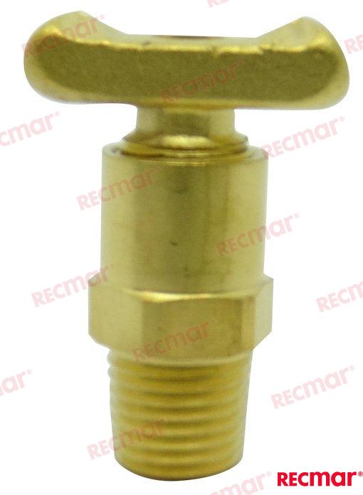 сливной кран OEM: Indmar: S605005; Mercruiser: 16951Q1, 22-16951Q1, 22-87238; Volvo: 82745, 949918