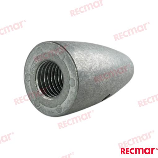 Anode Prop. Nut Shaft 40-45mm Zinc for Volvo