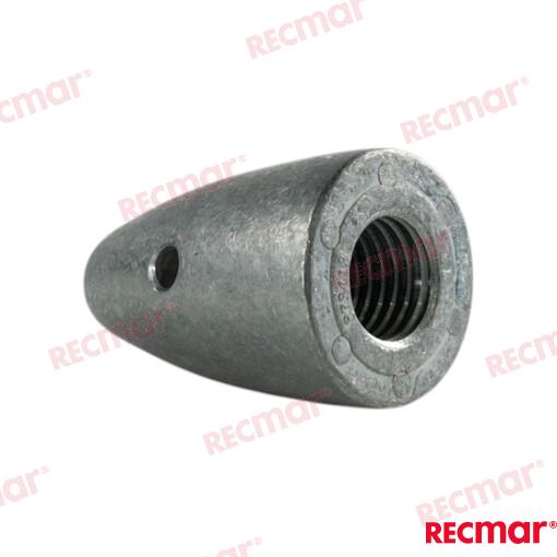 Anode Prop. Nut Shaft 40-45mm Zinc for Volvo