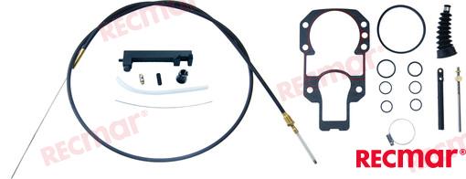 shift cable assy kit ALPHA 1 MC1/R/MR/Alpha One/Gen II OEM: Mercruiser: 19543A10, 19543T2, 8507522, 865436A02, 865436A03, 8M0176524