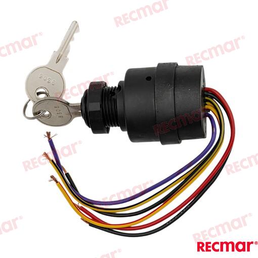 Ignition Starter Switch Plastic 7t-4pos