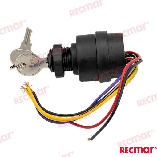 Ignition Starter Switch Plastic 7t-4pos
