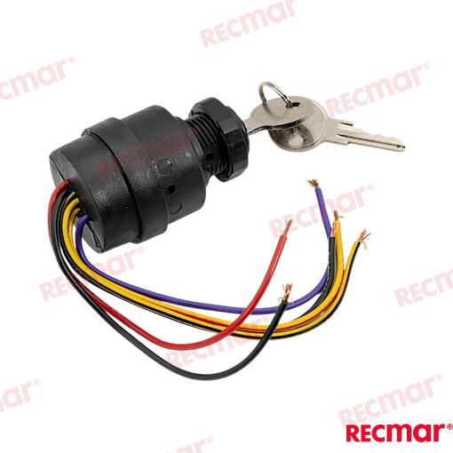 Ignition Starter Switch Plastic 7t-4pos