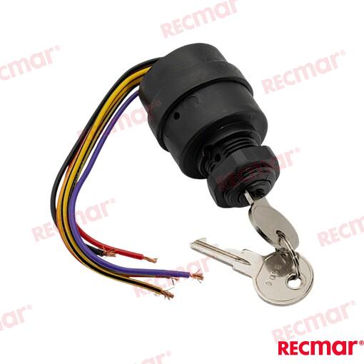 Ignition Starter Switch Plastic 7t-4pos