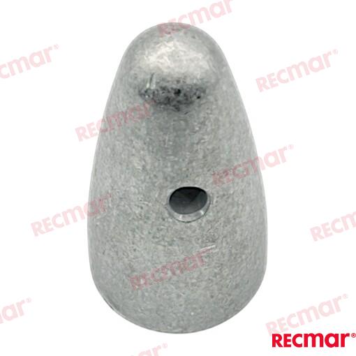 Anode Prop. Nut Shaft 30 Zinc for Volvo