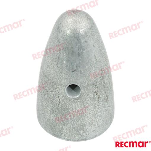 Anode Prop. Nut Shaft 35-40 Zinc for Volvo