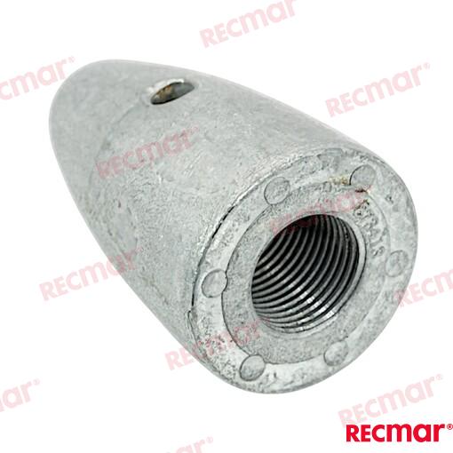 Anode Prop. Nut Shaft 35-40 Zinc for Volvo