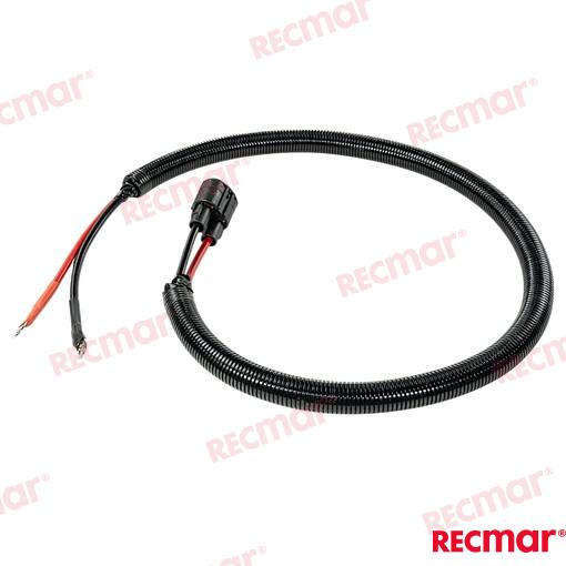 Pump Battery Cables 4ft for Mercury