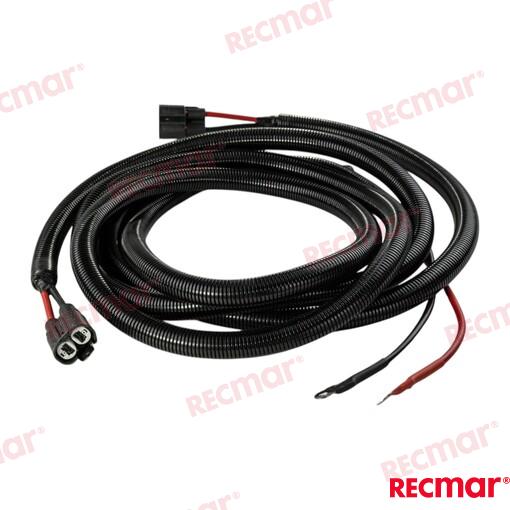 Pump Battery Cables 12ft for Mercury