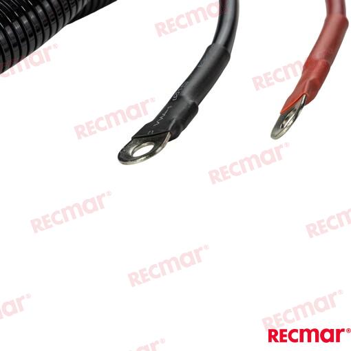 Pump Battery Cables 12ft for Mercury