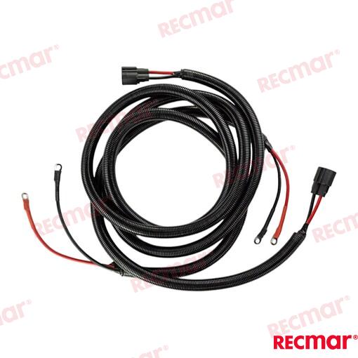 Pump Battery Cables 12ft for Mercury