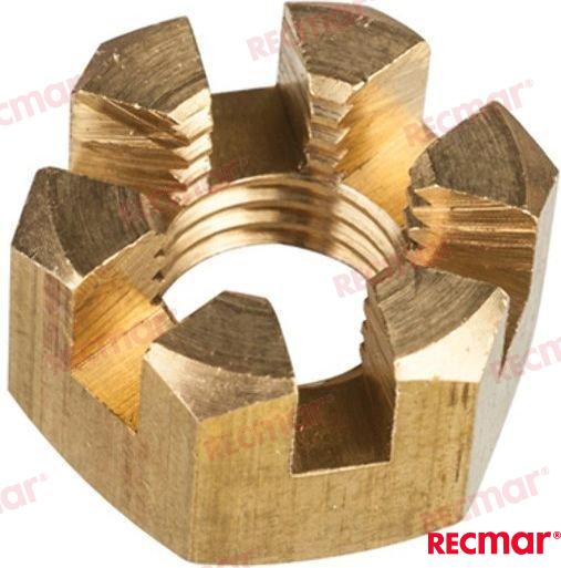 Пропеллерная гайка Yamaha 25 Hp OEM: Mercruiser: 11-81774M; Parsun: F25-04000027; Yamaha: 90171-14013, 9017114013