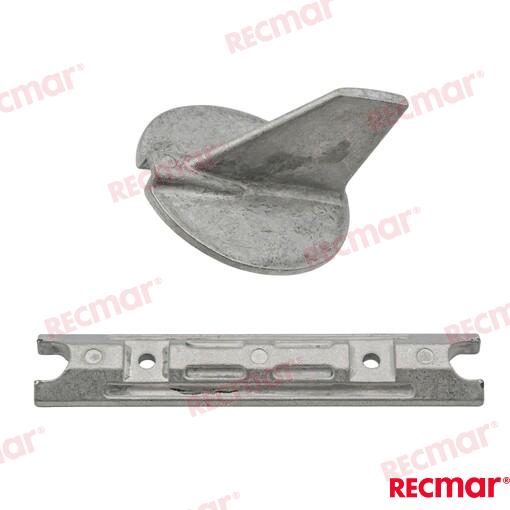 Aluminium Trim Tab Anode Kit