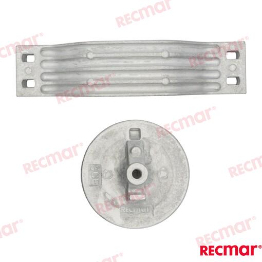 Aluminium Trim Tab Anode Kit
