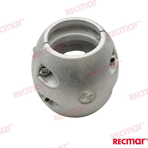 55mm Shaft Collar STD Zinc Anode