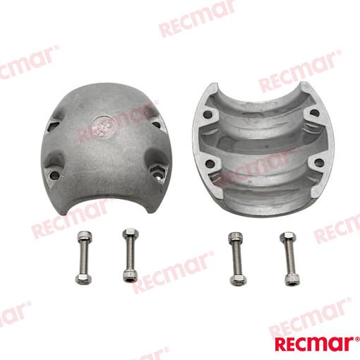 Shaft collar Ø55mm STD Aluminium Anode