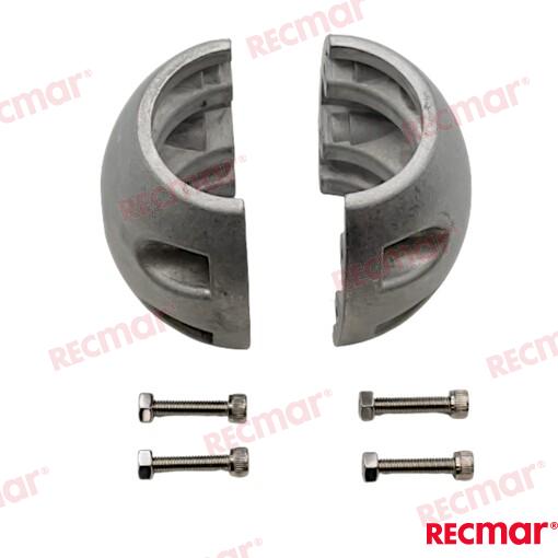 Shaft collar Ø55mm STD Aluminium Anode