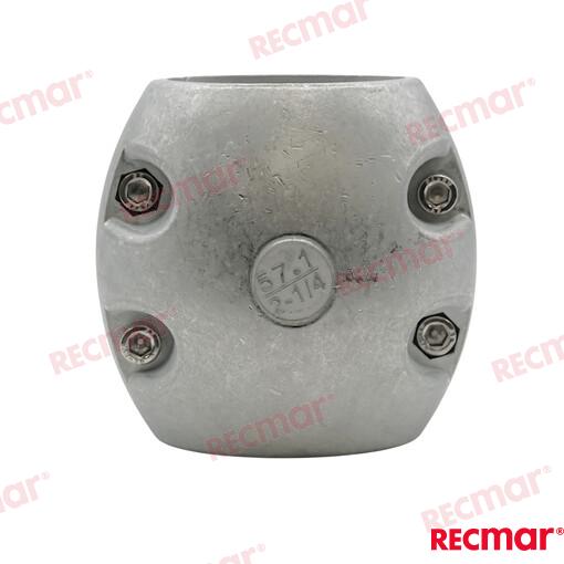 Shaft Collar Ø 2-1/4” STD Aluminium Anode
