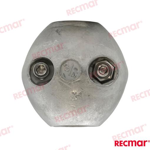 3/4" Shaft Collar USA Aluminium Anode